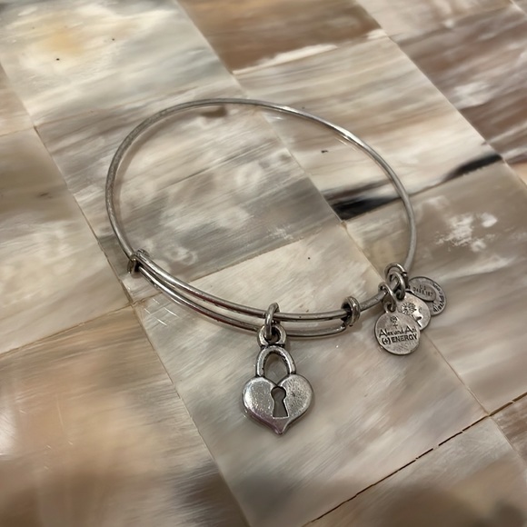 Alex and Ani Key to Your Heart Bangle - Picture 2 of 3